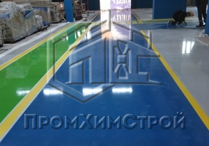 Примеры работ ООО «ПромХимСтрой». Объект: Эпоксидные и полиуретановые полы - Изображение 10